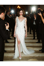 STELLA FEATHERS DRESS 